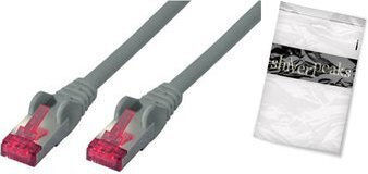 Shiverpeaks S/FTP Cat.6a (Gigabit) Καλώδιο Δικτύου Ethernet Γκρι