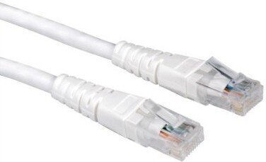 Secomp U/UTP Cat.6 (Gigabit) Ethernet Network Cable 5m White