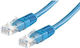 Secomp U/UTP Cat.6 (Gigabit) Network Cable Ethernet 5m Blue