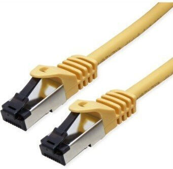 Value S/FTP Cat. 8 (40Gbps) Ethernet Мрежов Кабел 2m Жълт