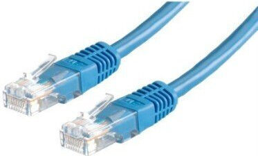 Secomp U/UTP Cat.6 (Gigabit) Network Cable Ethernet 0.5m Blue
