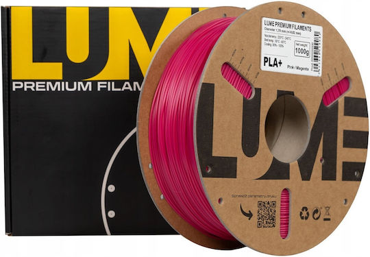 Zamel Lume PLA+ Филамент за 3D принтер 1.75 mm Розов 1 kg