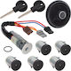 Fiat Scudo 94-06 Complete Ignition Switch + 5x Lock Cylinders + Fuel Filler Cap Set