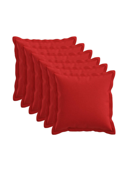 vidaXL Pernă de Canapea Houten Roșie 30x30 cm
