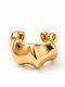 Earring 59-554 Ear Cuffs Steel Gold 1 Piece