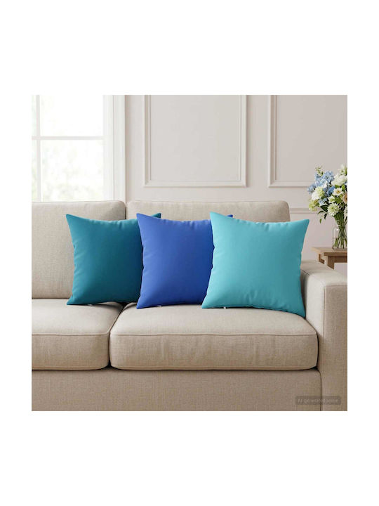 vidaXL Sofa-Kissen Heerlen Hellblau 40x40 cm
