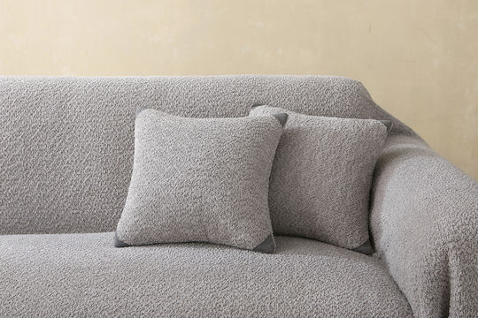 Beauty Home Μαξιλαροθήκη 8831 Γκρι 42x42εκ.