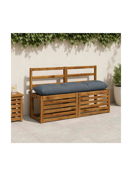 vidaXL Vianen Garden Bench Cushion Blue 30x120 cm