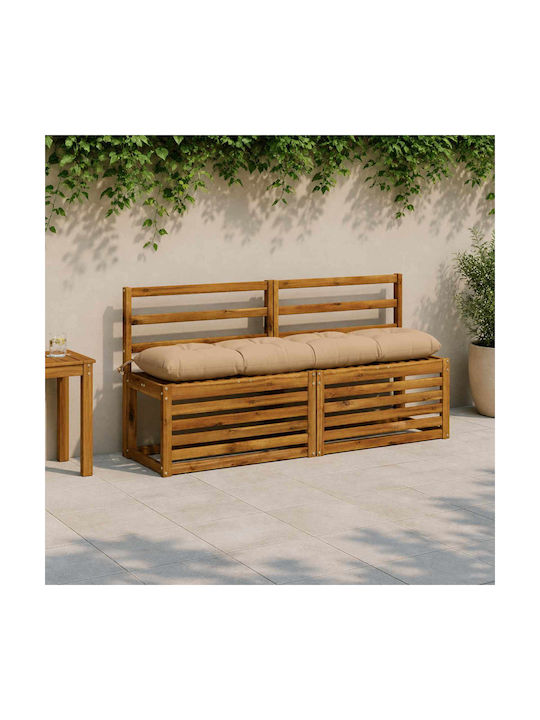 vidaXL Vianen Garden Bench Cushion Sand 30x140 cm