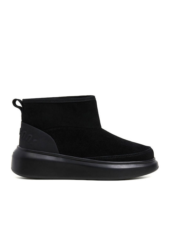 Pepe Jeans Lederne Damen-Stiefeletten mit Pelz ...