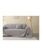 Beauty Home 8831 Chenille Sesselüberwurf 175x180 cm Grau