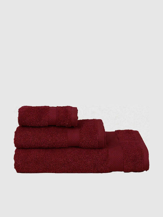 White Fabric Geranium Бордо Тегло 550 г/м²
