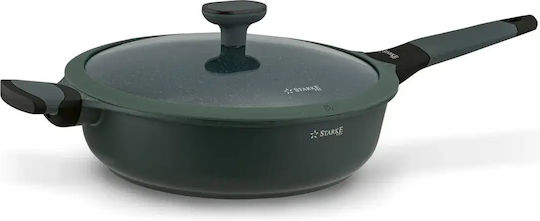 Starke Pro Viridi Aluminum Pan with Lid with Non-Stick Coating 28cm