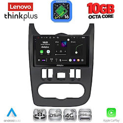 Lenovo Ηχοσύστημα για Renault Logan BMW X2 / X6 Dacia Duster / Logan / Sandero 2006-2012 με Bluetooth, USB & GPS Lenovo Ηχοσύστημα για Renault Logan BMW X2 / X6 Dacia Duster / Logan / Sandero 2006-2012 με Bluetooth, USB & GPS