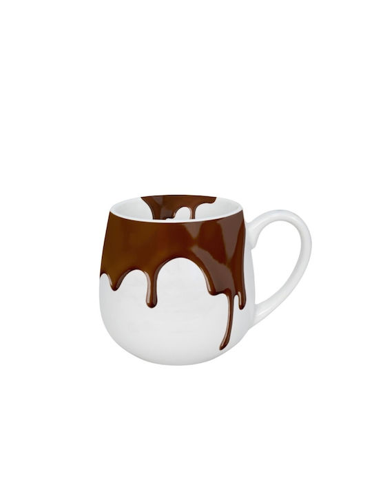 Konitz Tea & Brown Porcelain Mug 400ml