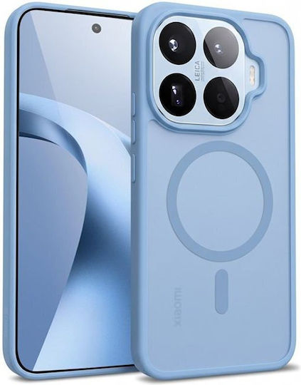 Crong Hybrid Matte Magnetic Back Cover Albastru (Xiaomi 17T)