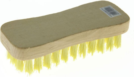 Oval Wooden Floor Brush with Plastic Bristles Viosarp