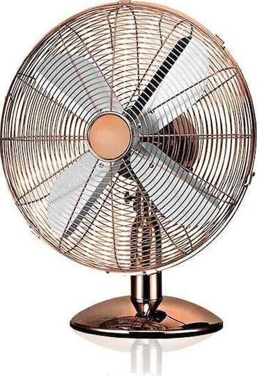 Eurolamp Tabletop Fan 35W Diameter 30cm Copper