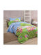 Rythmos Kinderbettwäsche-Set, Halb-Doppelbett, mit Kissenbezug, Mehrfarbig, 160 × 240 cm