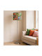 Oxygen Exotica Birds Floor Lamp with E27 Bulb Socket Multicoloured