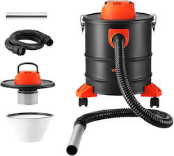 Vevor Σκούπα Στάχτης 1200W με Κάδο 20lt Vevor Σκούπα Στάχτης 1200W με Κάδο 20lt