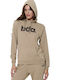 Women's Hooded Sweatshirt Khaki