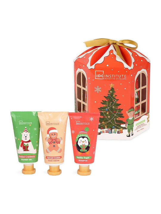 IDC Institute Christmas-Box-Trio-Hautpflege-Set, 3 Stück