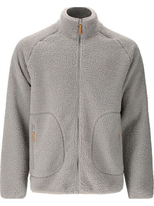 Herren Fleecejacke Ultimate Gray