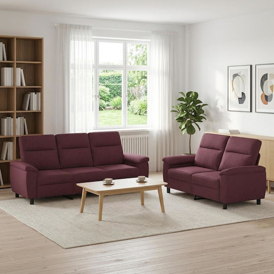 Wohnzimmermöbel-Set 2-Sitzer & Sessel