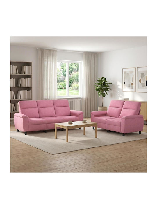 Wohnzimmermöbel-Set 2-Sitzer & Sessel
