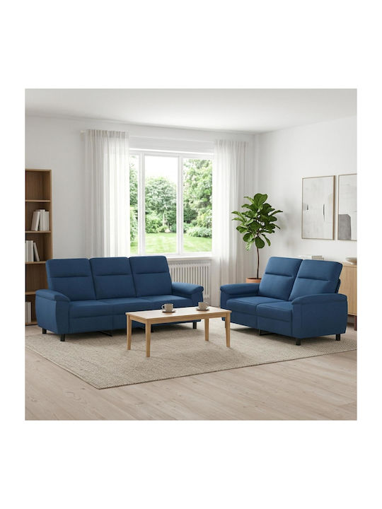 Wohnzimmermöbel-Set 2-Sitzer & Sessel