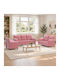 Set de Mobilier pentru Living Canapea cu 3 Locuri & Canapea cu 2 Locuri & Fotoliu