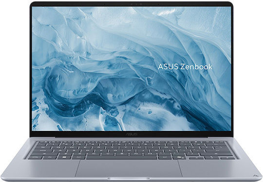 Asus Zenbook 14 UX3480KA-U1005W 14" OLED FHD+ (Ryzen AI 300 Series-7 345/16GB/512GB SSD/W11 Home) Arctic Blue (US Keyboard)