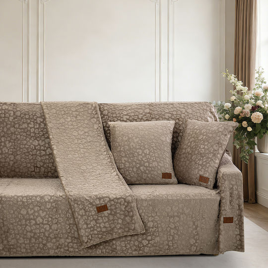 Beauty Home Decorative Pillow Case 8678 Mocha 40x40 cm