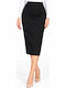 Midi Skirt Black WB-17780-27SK-BLACK