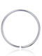 Asimi Body Piercing Steel Nose Hoop Earring 8mm