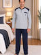 Rimoli Winter Men's Pyjamas Grey
