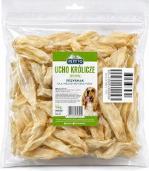Petitto Recompensă Pentru Câini Ureche Din Iepure Urechiat 1kg Petitto Recompensă Pentru Câini Ureche Din Iepure Urechiat 1kg