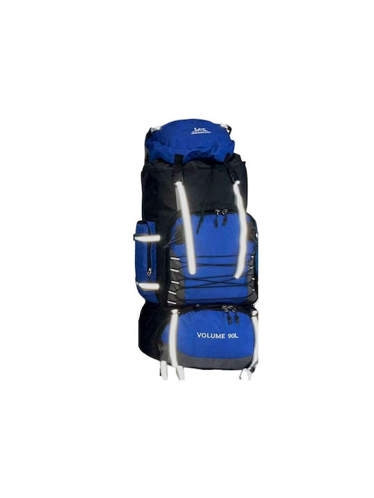 90L Blue Expedition Mountaineering Backpack