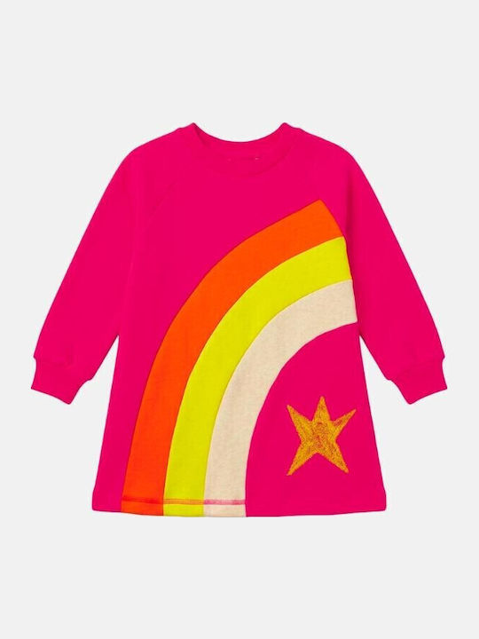 Girls' Fuchsia Dress