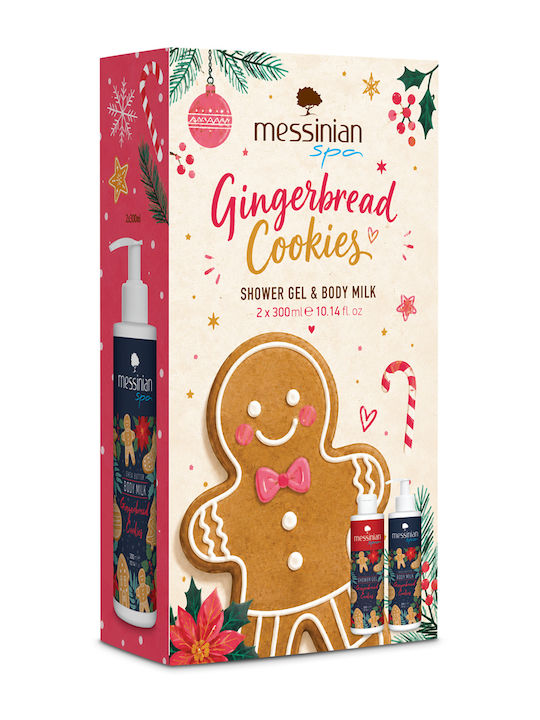 Messinian Spa Lebkuchen Bade-Set zur Körperreinigung 2-teilig