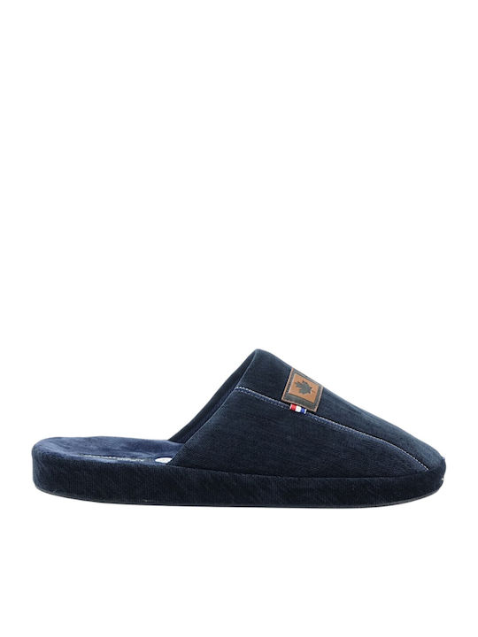 Adam's Shoes Herren Hausschuhe Blau