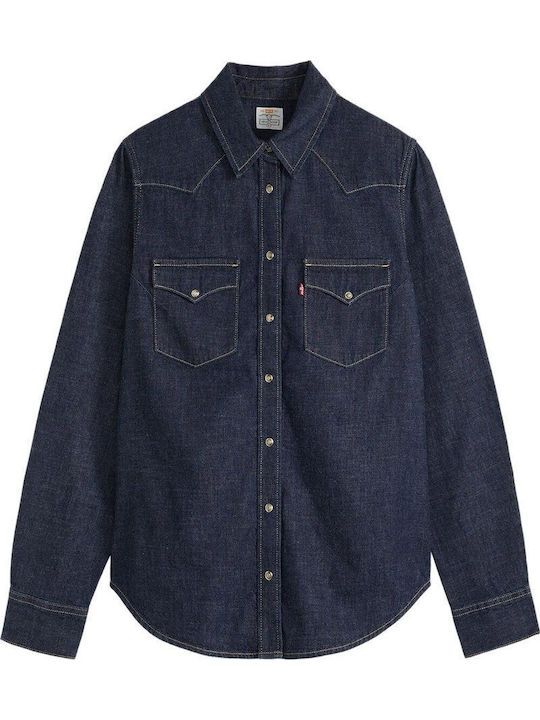 Heritage Langärmeliges Damen-Denimhemd First Impression Western