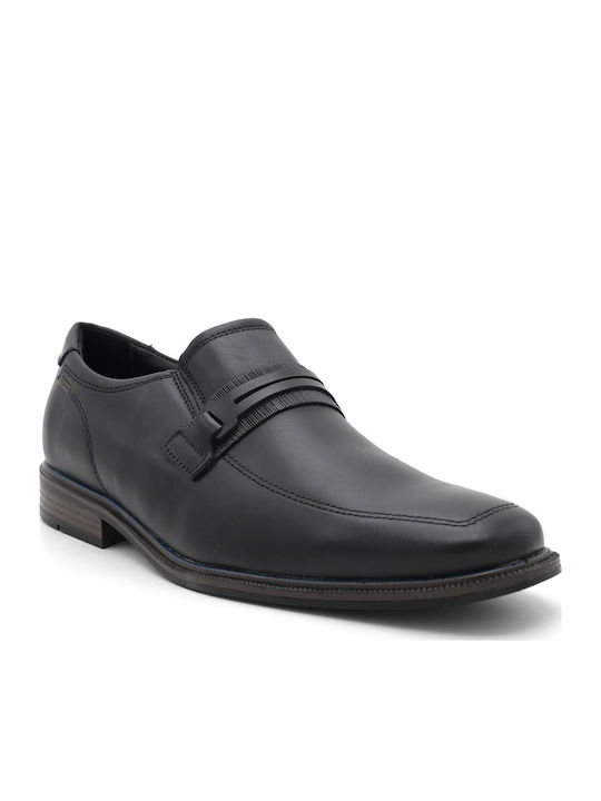 Mocasini Bărbătești din Piele de Culoare Neagră