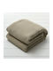 Vesta Home Single Pique Blanket 170x250 cm Sand