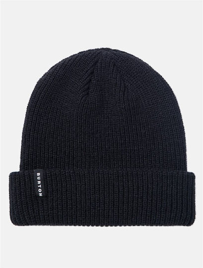 All Day Long Beanie Men's Knitted Beanie in Black
