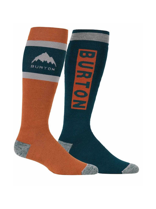 Burton Weekend Șosete de Schi & Snowboard pentru Bărbați Multicolore 2 Perechi