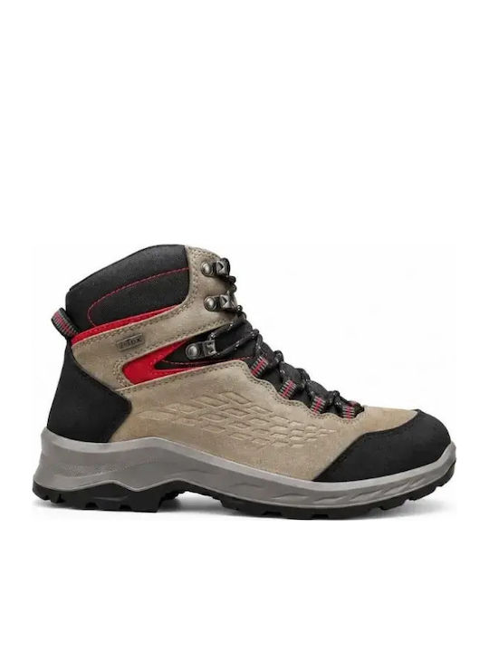 Jacalu Men's Waterproof Beige Hiking Shoes Jacalu Men's Waterproof Beige Hiking Shoes