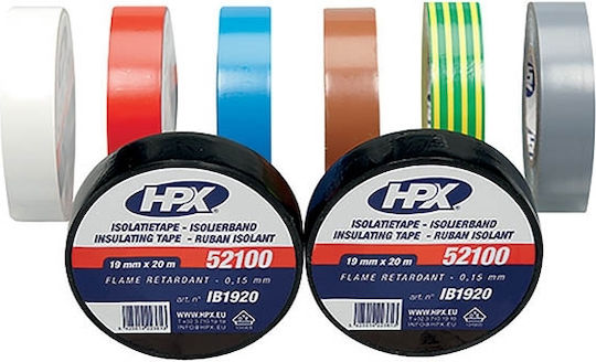 HPX Bandă Izolatoare 19mm x 20m 52100 Roșie