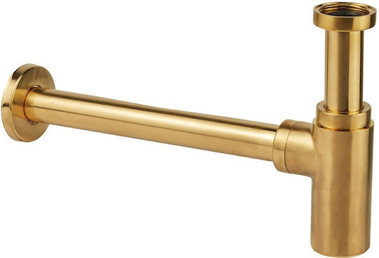 Cora Gold Sink Siphon